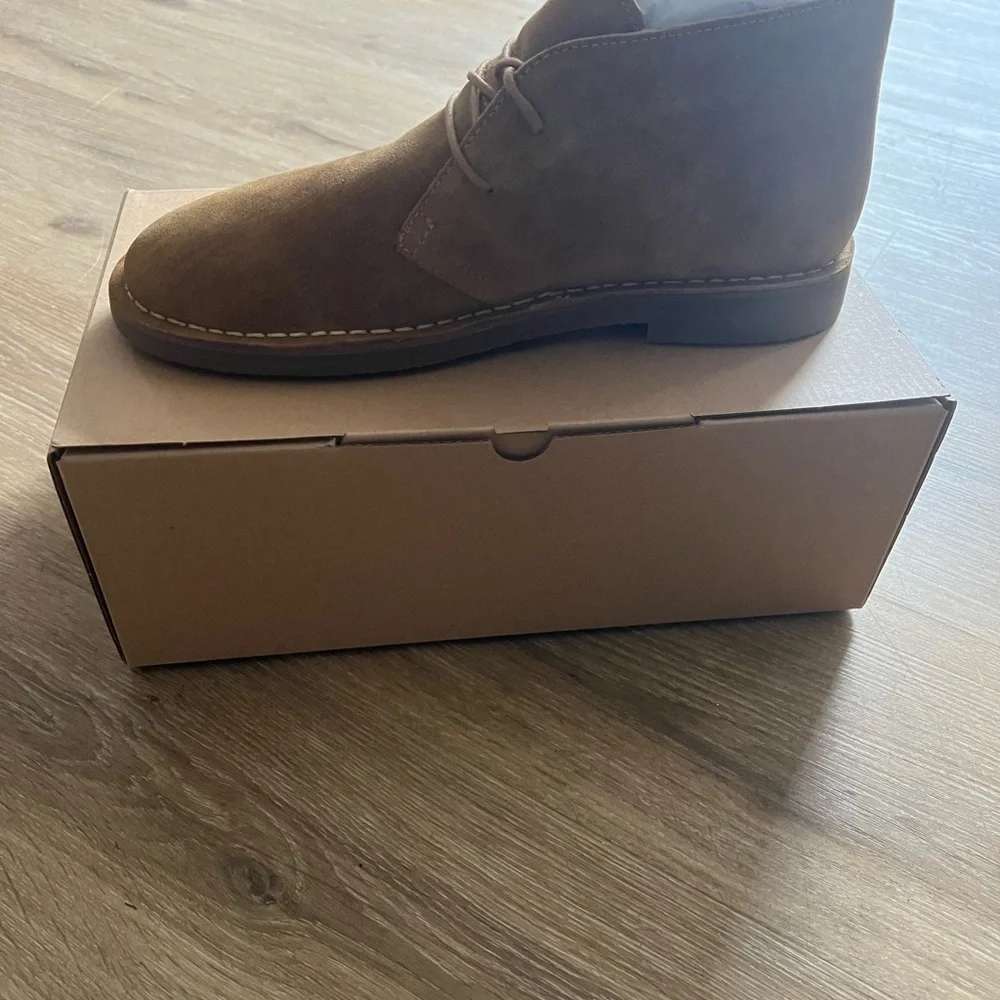 J. Crew Brown Suede Chukka Boots size 10